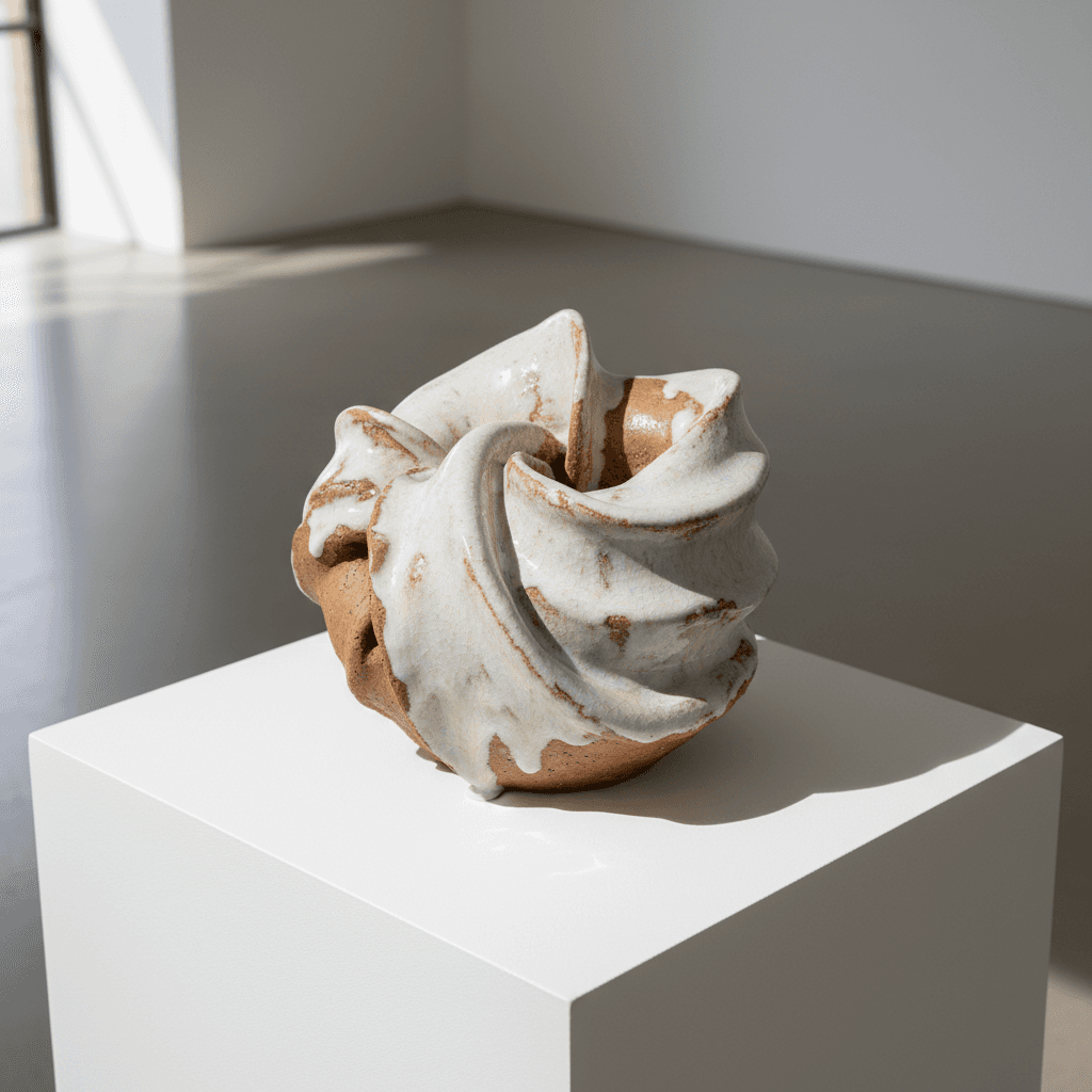Sculptural ceramic piece